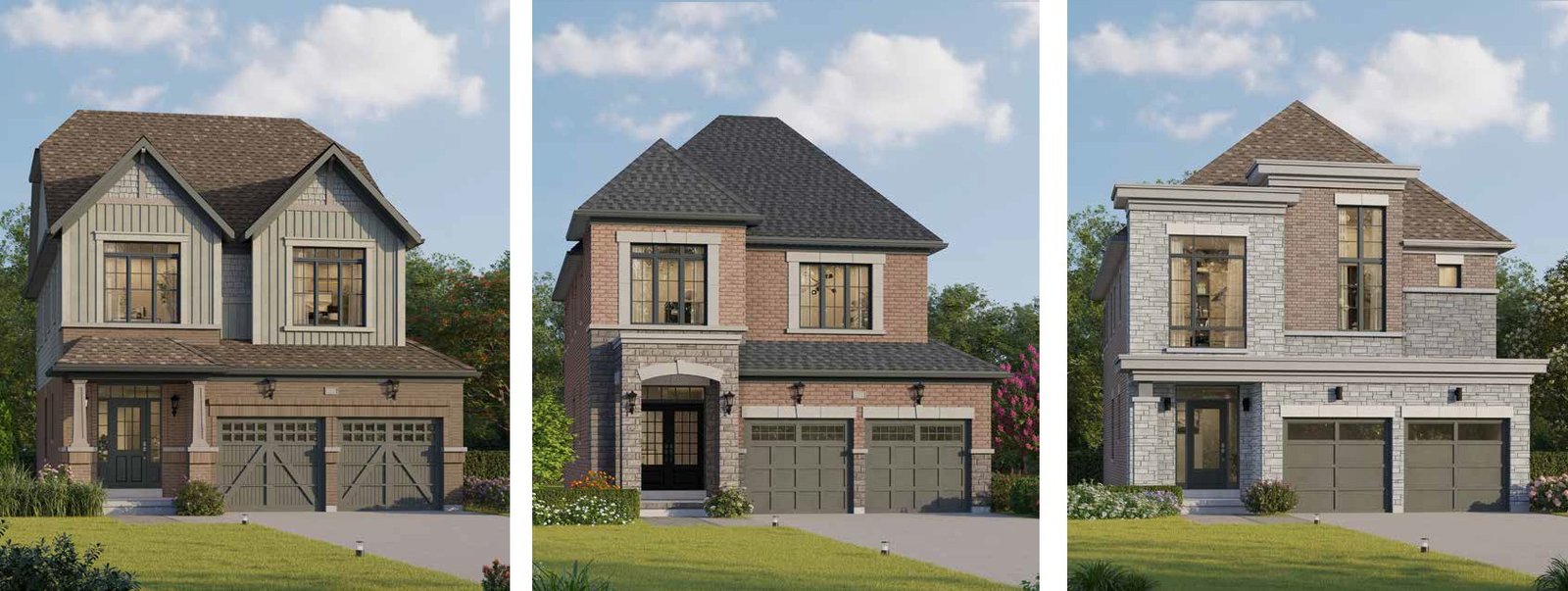 Double Car Garage Homes - Heartwood Village
