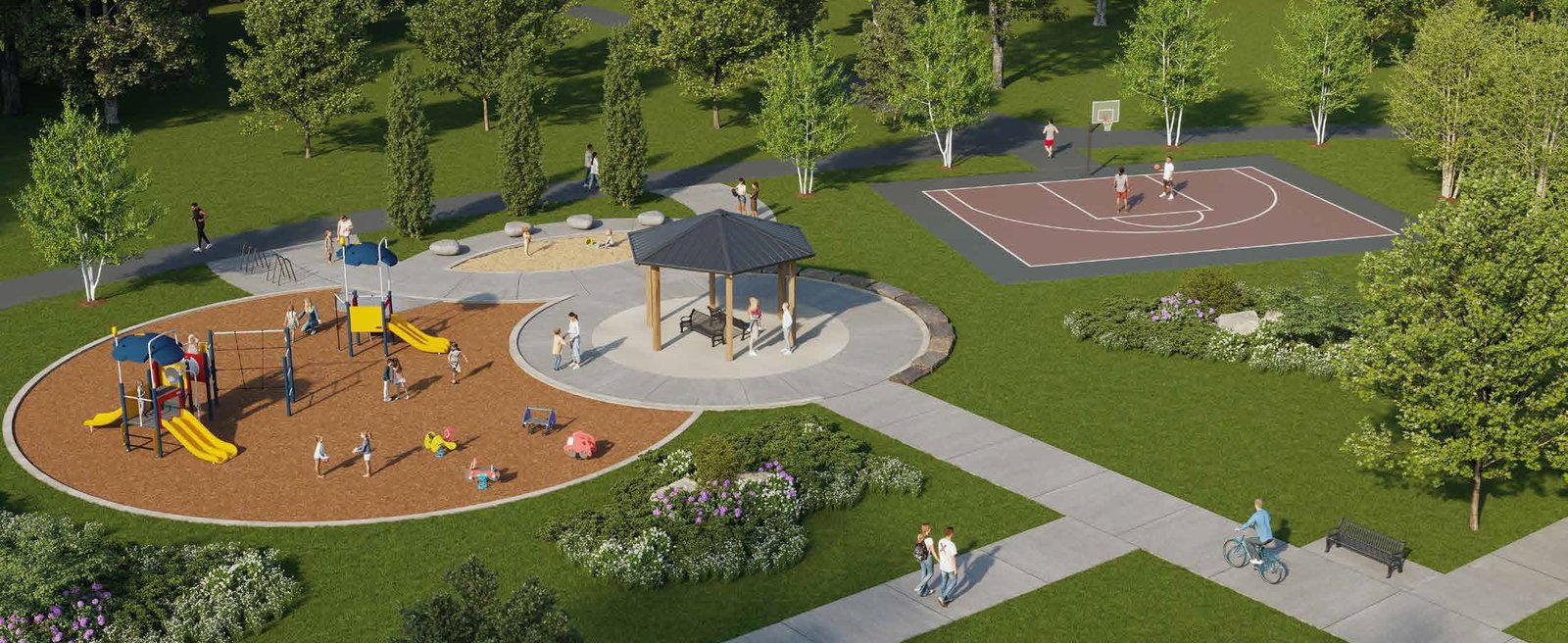 Heartwood Village playground